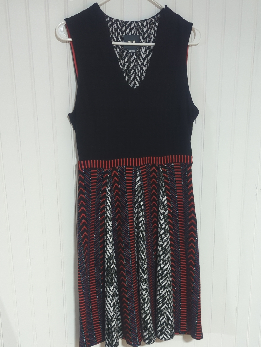 Maeve Carolina Sleeveless V-Neck Midi Dress